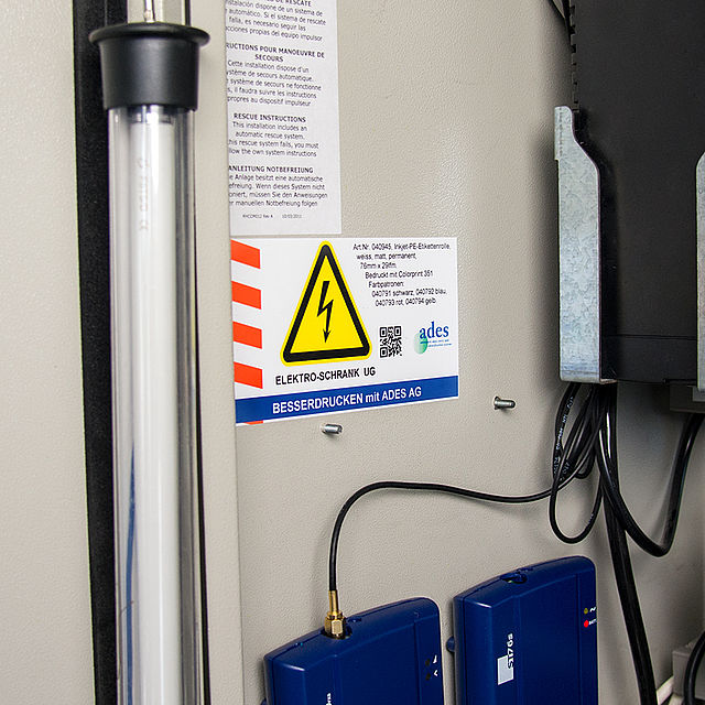 C P351 Kunststoff Etiketten P E 3 PE Kunststoff Etiketten