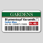 Drucker für farbige Preisetiketten