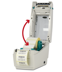 Zebra LP2824Plus Etikettendrucker offen