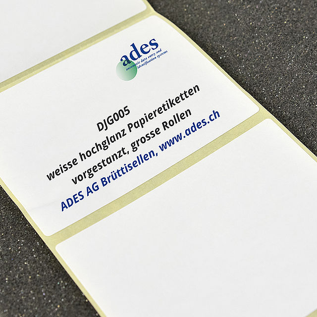 DJG005 Papier-Etiketten