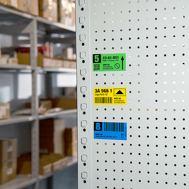 Lageretiketten
