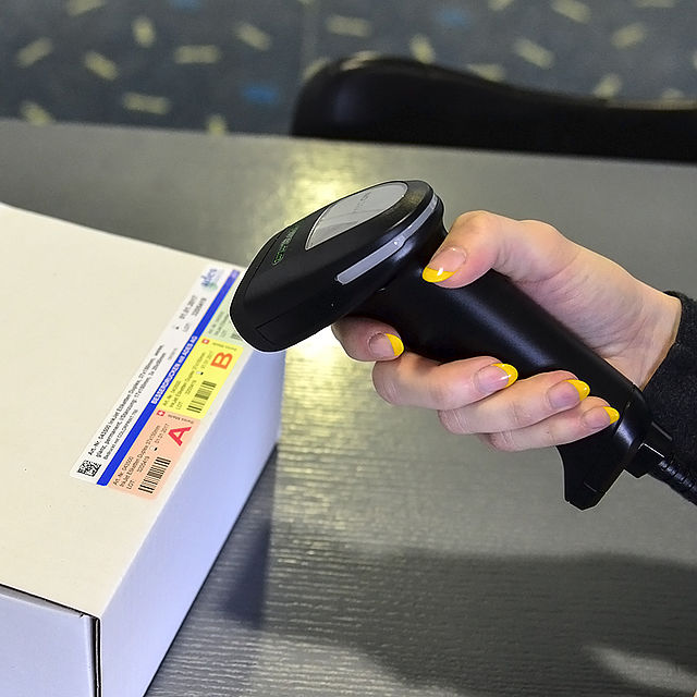 Verpackungen scannen