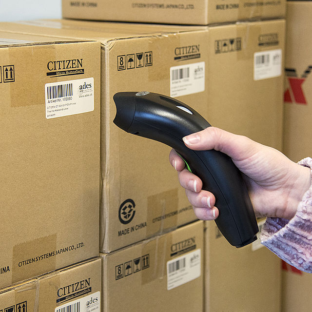 Scannen im Lager