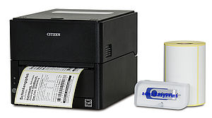 Drucker-Set für Lebensmittel-Etiketten und Tiefkühl-Etiketten