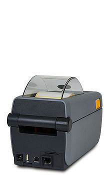 Zebra Thermodirektdrucker Rückseite