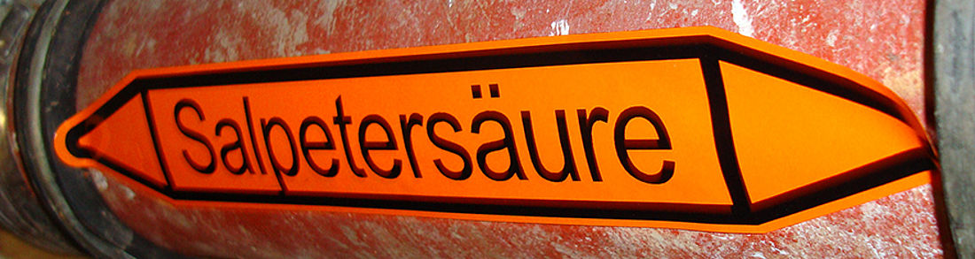 Rohrmarkierer-Etiketten Kunststoff Thermotransfer auf Rolle