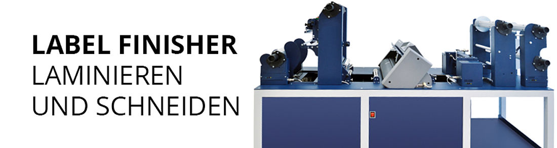 SCR22PL Label Finisher um Etiketten zu veredeln, laminieren und schneiden Label Finisher SCR22PL