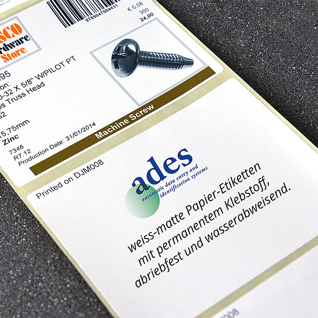 DJM008 Papier Etiketten