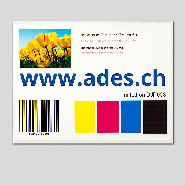 DJP008 Kunststoff-Etiketten