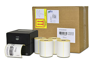 Drucken Sie Ihre eigenen Logistik-Etiketten