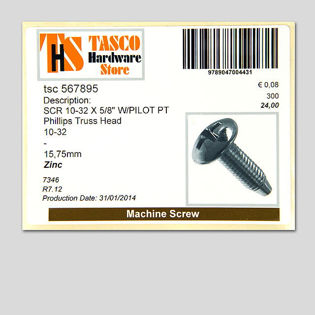 DJM008 Papier Etiketten