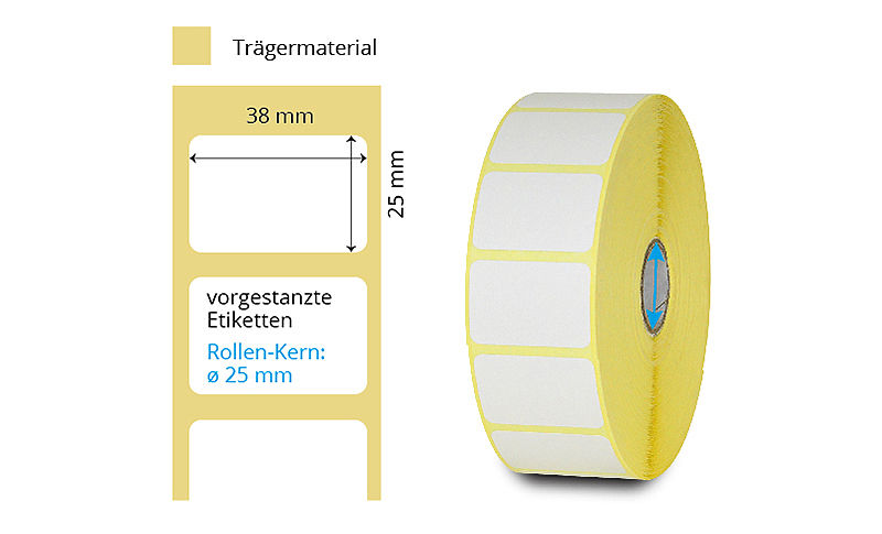 Thermodirekt Etikettenrolle