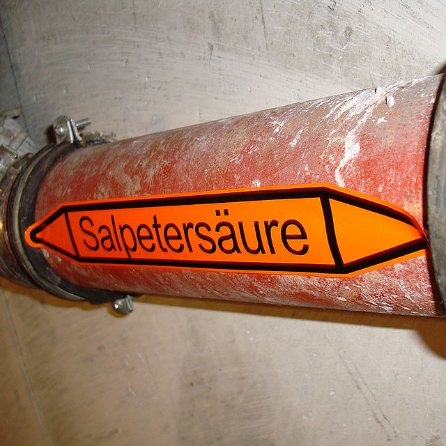 Orange Rohrmarkierer