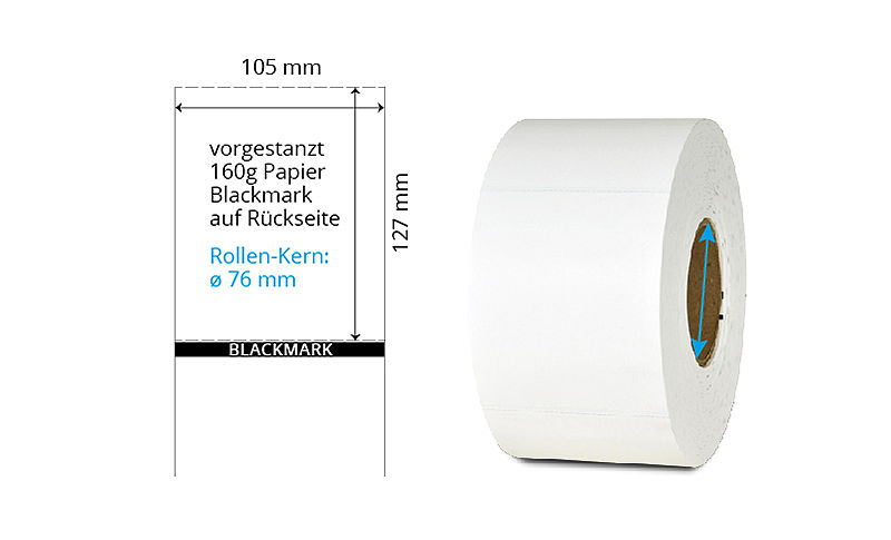 160g Kartonpapier auf Rollen