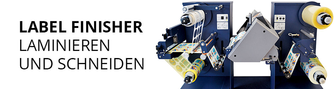 Etiketten veredeln, laminieren, schneiden Desktop Label Finisher Virgo VRG14PL