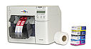 Colorprint 355: Komplettes Farbetiketten Drucker-Set mit USB und Ethernet Schnittstelle