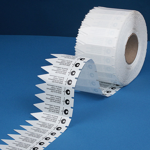 Stecketikettenrollen