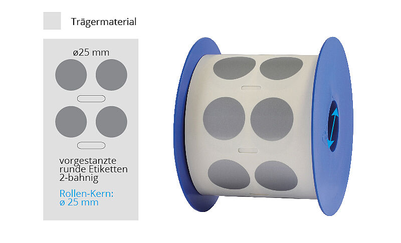 Art.-Nr. 041096 Rondellen silber LM-Vinyl