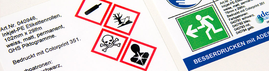 Gefahrengut Etiketten selber drucken mit Etikettierlösungen von ADES AG