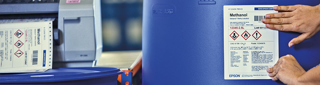 Kunststoff Etiketten für Gefahrgut Kennzeichnung grossformatige Gefahrengut Etiketten drucken