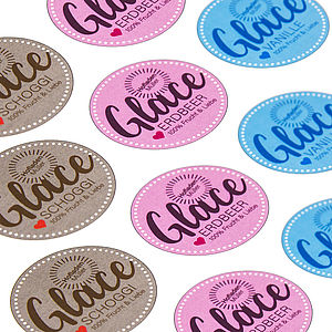 runde Klebeetiketten selber drucken