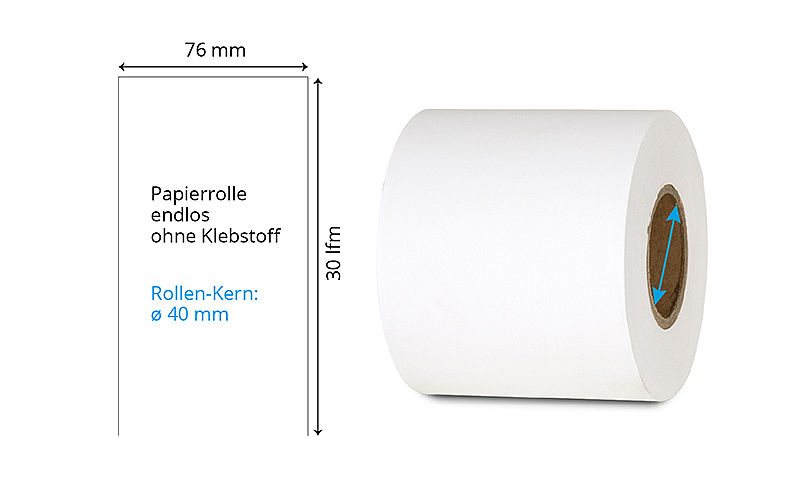 endlos Papierrolle für Etiketten-Drucker