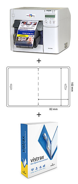Komplettes Set um Besucher vor Ort zu verwalten