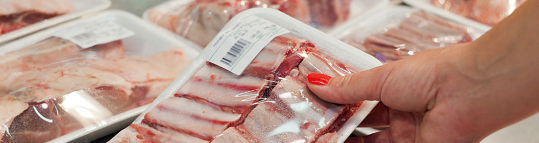 Lebensmittel-Etikettenrollen für Ihren Thermodrucker