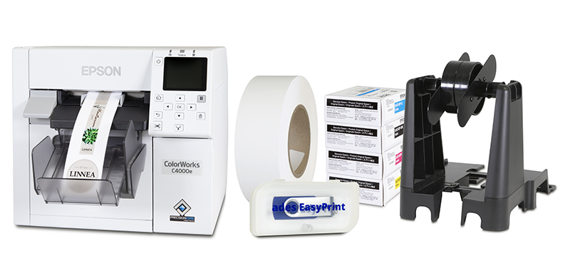 Colorprint 401 Farbetikettendrucker-Set