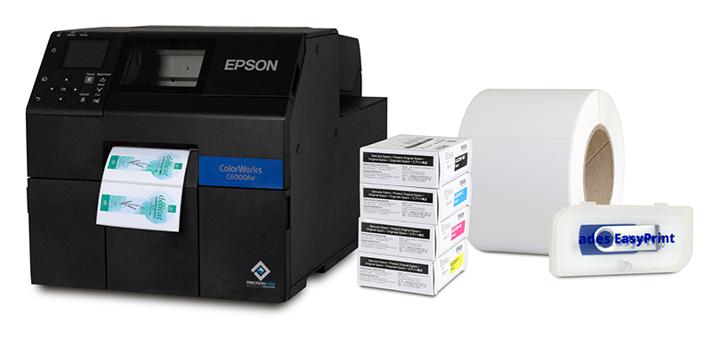 Colorprint 604 Farbetikettendrucker-Set