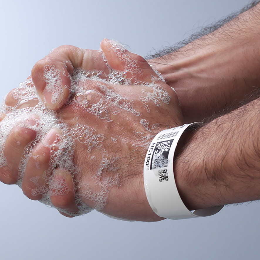 Patienten-Armbänder individuell bedruckbar