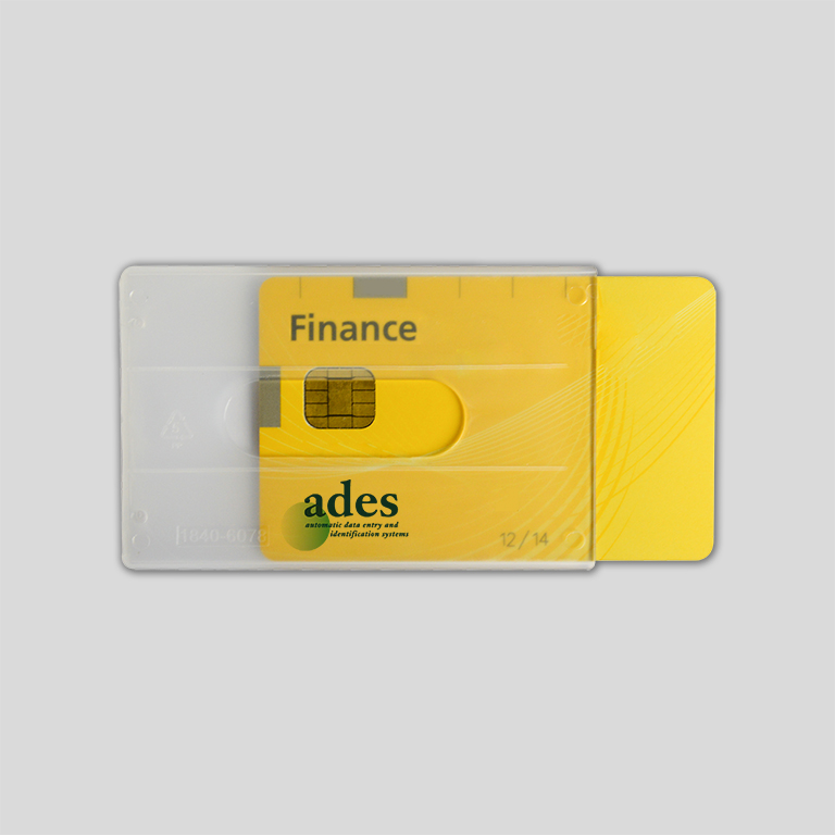 transpartene Hüllen und Kartenhalter für Ausweise