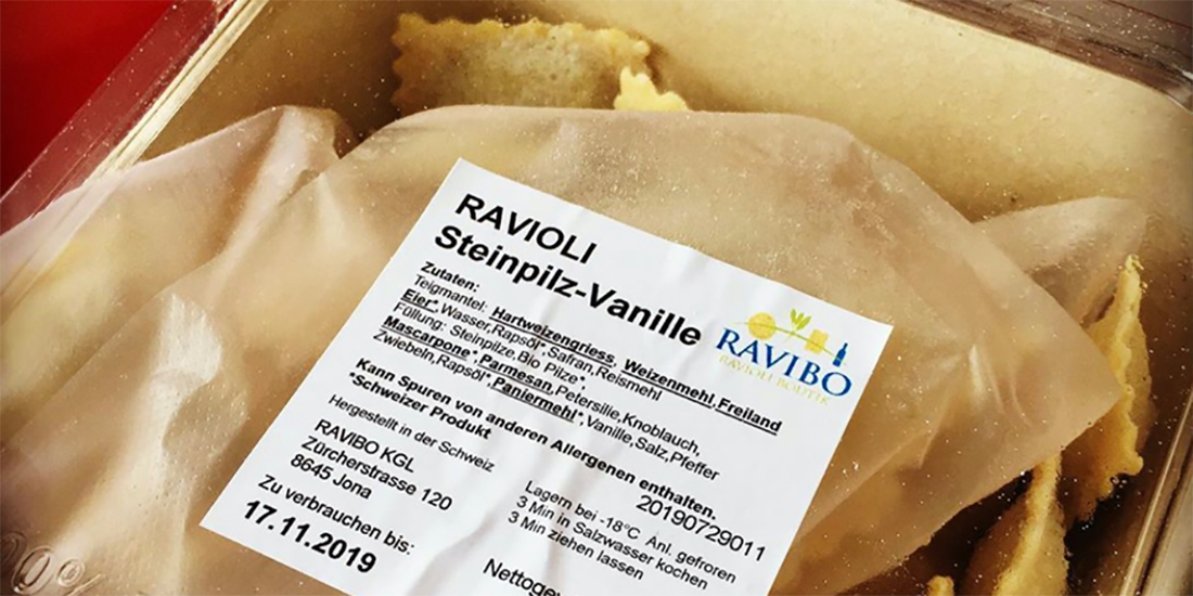 Etikettierlösung für Lieferservice und Take-away Anbieter Etiketten & Drucker-Set für Lieferservice & Take-away